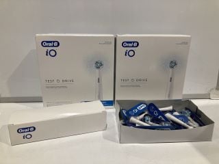 BOX OF ORAL B iO TEST DRIVE REFILLS KIT