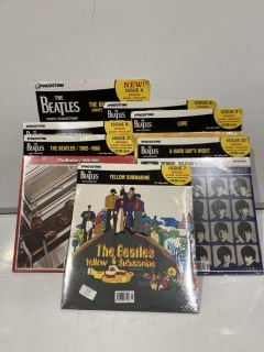 QTY OF ASSORTED VINYLS TO INCLUDE THE BEATLES VINYL COLLECTION YELLOW SUBMARINE