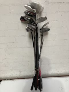 SET OF GOLF CLUBS JUNIOR AND MEN DRIVERS AND WEDGES