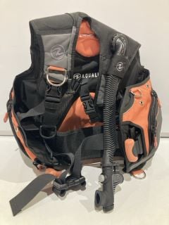 AQUALUNG PRO HD BCD WOMENS MEDIUM BLACK/CORAL RRP £422