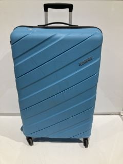 AMERICAN TOURISTER JET DRIVER 77CM HARDSIDE SPINNER SUITCASE LIGHT CASE RRP £75