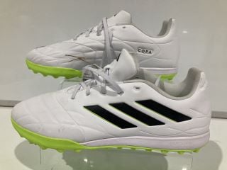 ADIDAS WHITE/GREEN/BLACK TRAINERS