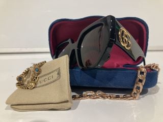 QTY OF ITEMS INCLUDING GUCCI SUNGLASSES