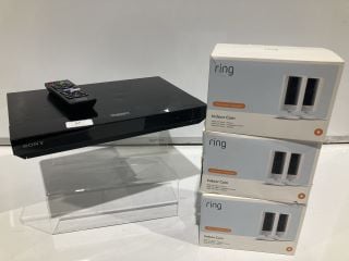 SONY ULTRA HD BLU-RAY AND RING INDOOR CAM TOTAL RRP £490