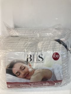 2X BHS BRITTISH HIGH STANDARD PILLOWS