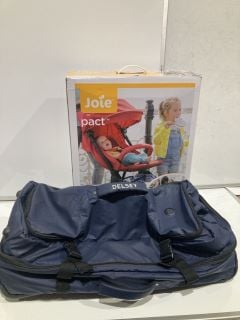 BLUE DELSEY BAG & JOLE BABY STROLLER