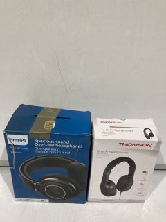 QTY OF ITEMS TO INCLUDE THOMSON TV HIFI HEADPHONES