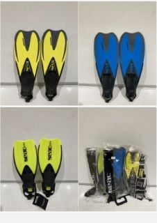 QTY OF ITEMS TO INCLUDE REG SPRINT FINS YELLOW XXS/XS TOTAL RRP £90