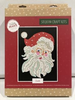 QTY OF SEQUIN CRAFT KITS FOR FIREPLACE