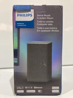 QTY OF ITEMS TO INCLUDE PHILLIPS WIRELESS HOME SPEAKER TOTAL RRP £160