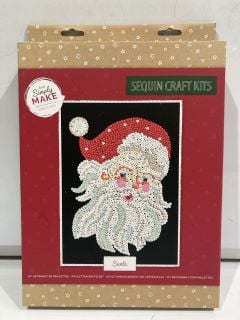 1 X BOX OF SEQUIN CRAFT KITS