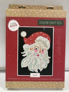 1 X BOX OF SEQUIN CRAFT KITS