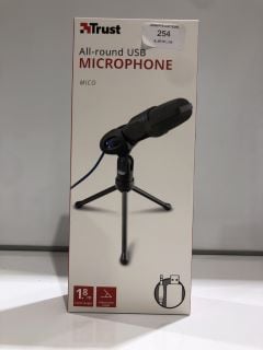 5 X TRUST ALL ROUND USB MICROPHONE