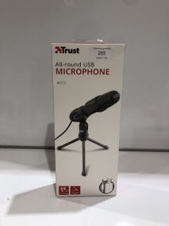 5 X TRUST ALL ROUND USB MICROPHONE