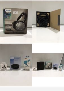 QTY OF ITEMS TO INCLUDE PHILLIPS TV LISTENING HEADPHONES