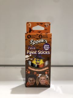 1 X BOX OF SPOOKY FACE PAINT STICKS