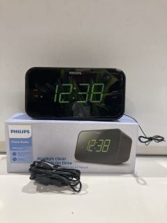 QTY OF ITEMS TO INCLUDE PHILLIPS CLOCK RADIO