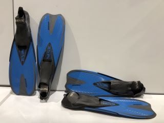 2 X SEAC PINNE SPEED BLU 44/45 TOTAL RRP £60