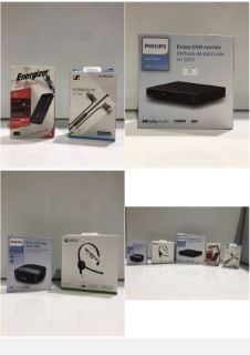 QTY OF ITEMS TO INCLUDE PHILLIPS DVD PLAYER TOTAL RRP £150