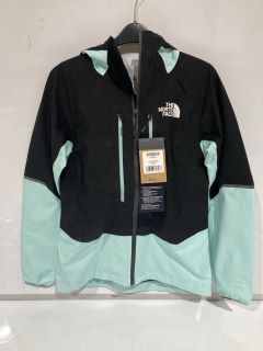 THE NORTH FACE FUTURE LIGHT XS W BALMENHORN FL SHELL MINT GREEN AND BLACK WOMENS JACKET