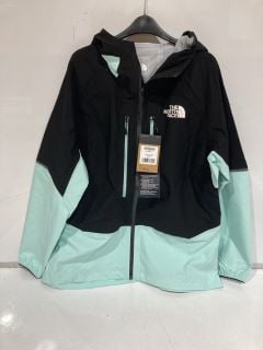 THE NORTH FACE FUTURE LIGHT XL W BALMENHORN FL SHELL MINT GREEN AND BLACK WOMENS JACKET