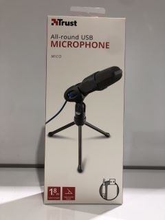 5 X TRUST ALL ROUND USB MICROPHONE TOTAL RRP £80