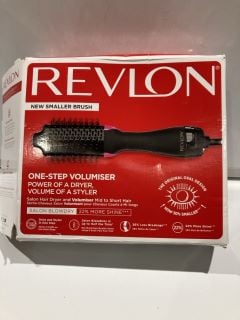 1 X BOX OF REVLON ONE STEP VOLUMIZER