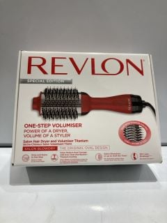 QTY OF ITEMS TO INCLUDE REVLON ONE STEP VOLUMIZER TOTAL RRP £120