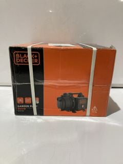 2 X BLACK DECKER GARDEN PUMP