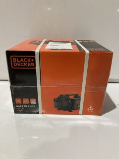 2 X BLACK DECKER GARDEN PUMP