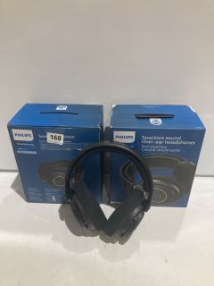 3 X PHILIPS WIRELESS HEADPHONES