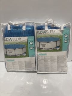 5 X FLOWCLEAR POOL COVER