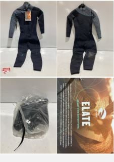 1 X BARESPORTS ELATE WOMENS WETSUIT GREY 4 RRP £158