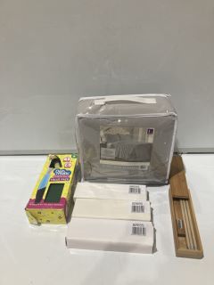 BOX OF GENERAL ITEMS INCLUDING DUST FREE ERASER