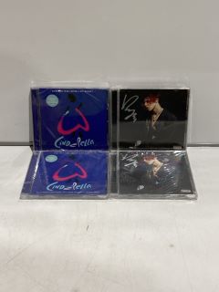 BOX OF CDS INCLUDING CINDERELLA ORIGINAL ALBUM RECORDING (18+ ID MAY BE REQUIRED)