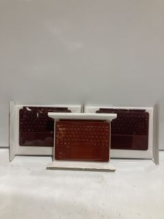 3 X MICROSOFT SURFACE KEYBOARD