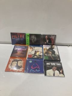 BOX OF CDS INCLUDING TOGGO MUSIC 55 (18+ ID MAY BE REQUIRED)