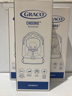 3 X GRACO CHEERIE BOUNCER SEALED