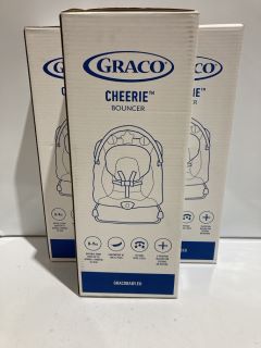 3 X GRACO CHEERIE BOUNCER SEALED