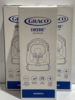 3 X GRACO CHEERIE BOUNCER SEALED