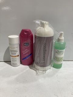 BOX OF HEALTH ITEMS INCLUDING MARIO BADESCU SKINCARE FACIAL SPRAY