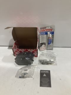 BOX OF HOME ITEMS INCLUDING LOCTITE BLUE SILICONE