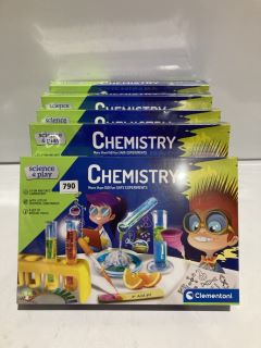 5 X SCIENCE AND PLAY CHEMISTRY SET