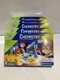 5 X SCIENCE AND PLAY CHEMISTRY SET