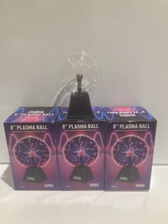 BOX OF 8 INCH PLASMA BALL