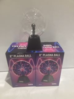 BOX OF 8 INCH PLASMA BALL