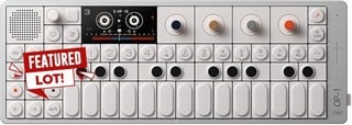 TEENAGE ENGINEERING OP-1 FIELD SAMPLER AND DRUM MACHINE (ORIGINAL RRP - £1595): MODEL NO TE002AS002 (BOXED WITH MANUFACTURE ACCESSORIES) [JPTB4536]. THIS PRODUCT IS FULLY FUNCTIONAL AND IS PART OF OU