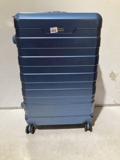 CMY MEDIUM SIZED SUITCASE HARD SHELL LIGHTWEIGHT WITH 4 DUAL SPINNER WHEELS