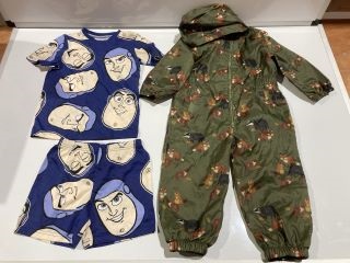 QTY OF BABY'S CLOTHING TO INCLUDE NEXT BABIES WARM BODYSUIT - BLUE SIZE 6-12MNTHS