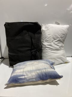 QTY OF BEDDING ITEMS TO INCLUDE SOFT COTTON PILLOW